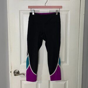 2/$40 Victoria's Secret VSX Sport Berry and Teal Knockout Capri Legging
